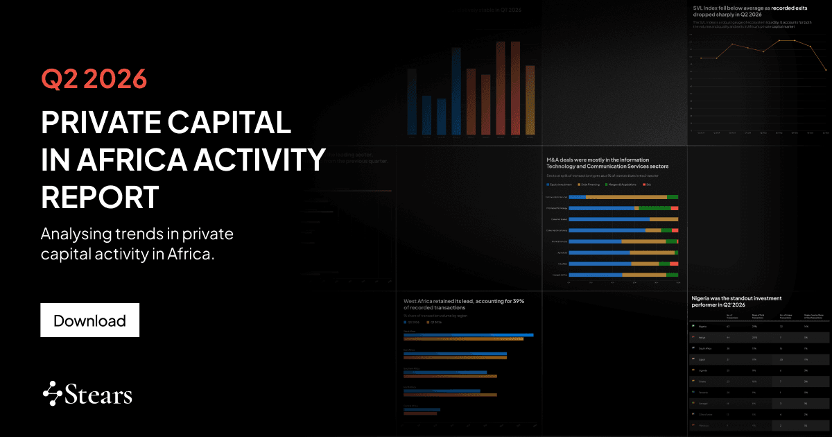 Q2 2026 Private Capital in Africa Activity Report